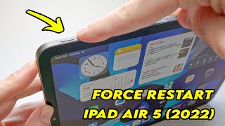 iPad Air 5 (2022) : How to Force Restart screenshot 1