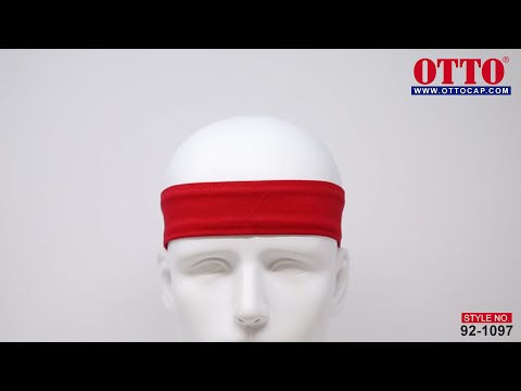 OTTO CAP - Style No. 92-1097 1 1/2" Hat Band - video from OTTO CAP