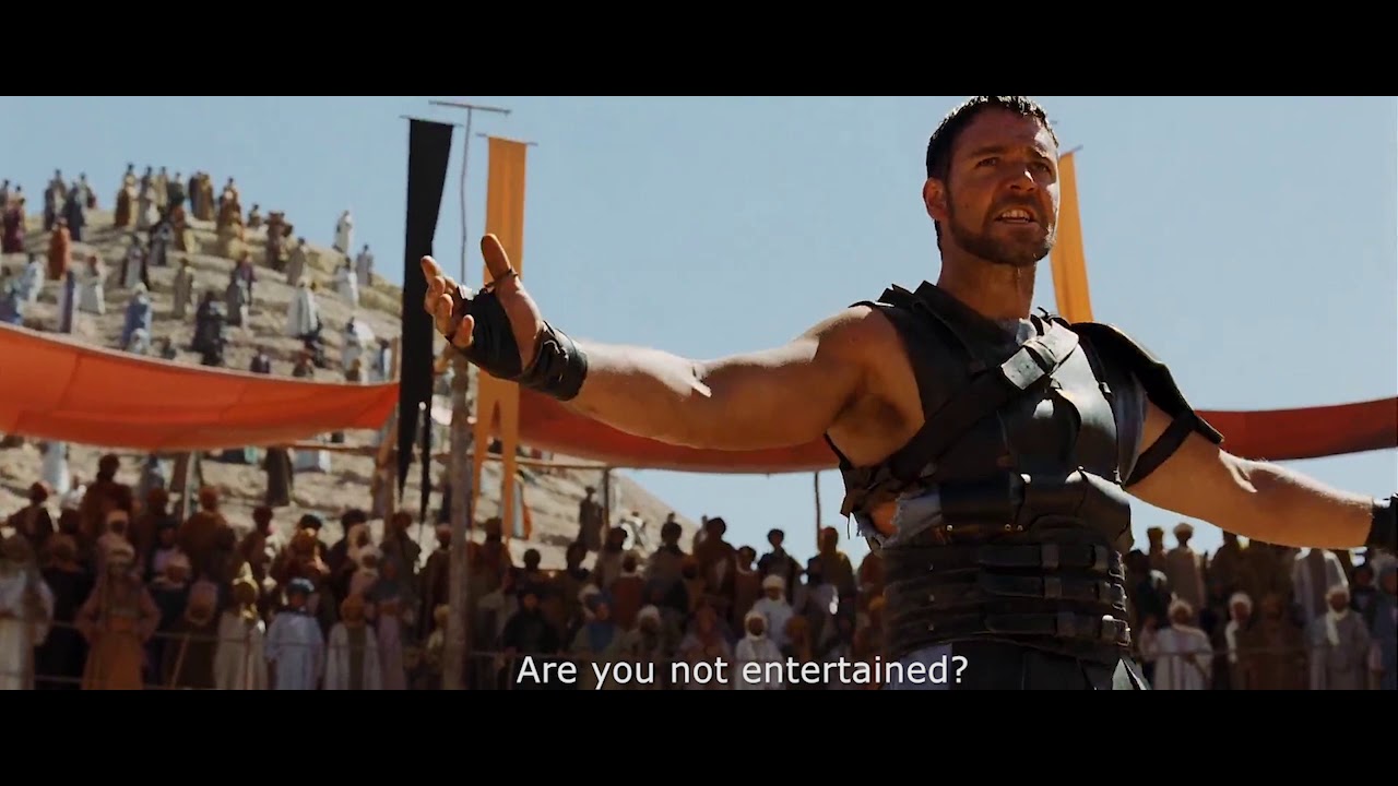 This is Sparta - Gladiator (Are You Not Entertained?)