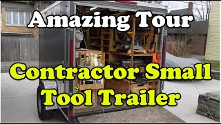 sSMART Tool Trailer updated tour for early 2024 - Ron Paulk Buildout