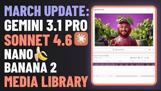 Whats New In Descript March 2026 I Media Library, Sonnet 4.6, Gemini Pro 3.1