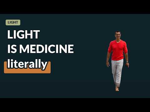 LIGHT is medicine. (Literally.) Stop for a minute and think about it.
