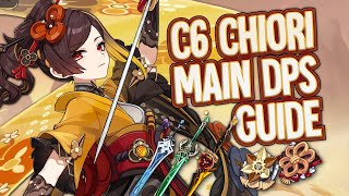 C6 Chiori Guide - Main DPS, Artifacts, Weapons, Teams | Genshin Impact 4.5