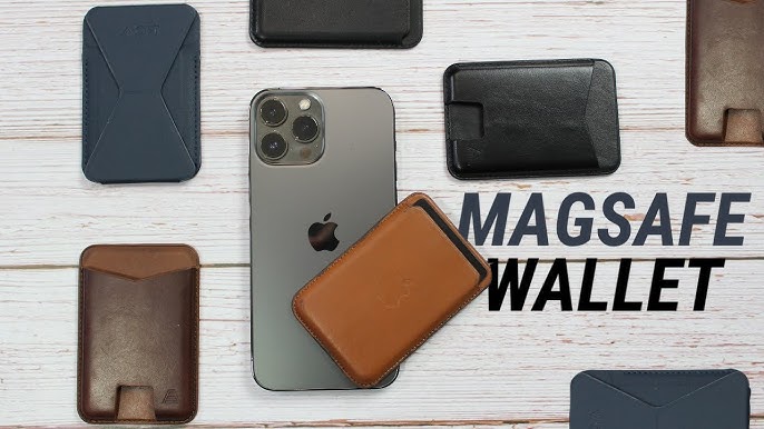 Leather MagSafe Wallet- Ash