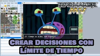 Creating time-bound decisions | RPG Maker MV Tutorial