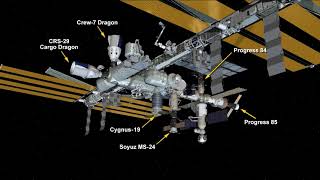 Expedition 70 SpaceX Dragon CRS-29 Cargo Ship Space Station Docking - Nov. 9, 2023 part 4