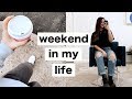 WEEKEND IN MY LIFE | getting my hair done, aritzia haul & keaton visits | Kenzie Elizabeth