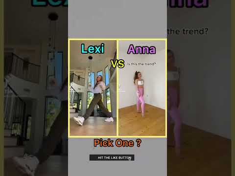 Lexi Rivera V.S Anna Mcnulty | Tiktok Splits Challenge #shorts