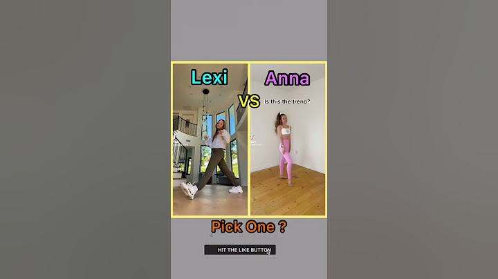 Lexi Rivera V.S Anna Mcnulty | Tiktok Splits Challenge #shorts
