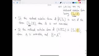 Linear Algebra Lecture 9