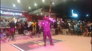 Rocka March performance Ramayana mall Sorong