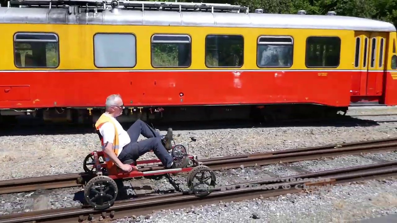 TSP-PFT 2019 RAILBIKE Ligne 128 1ère partie