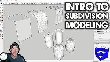 Intro to SUBDIVISION MODELING in SketchUp