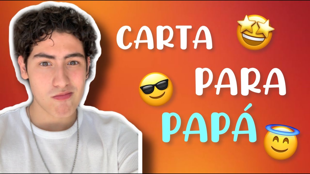 Rápido bendición Ideal Idea de CARTA para el DÍA DEL PADRE 👨🏻💙 | Leo Study - YouTube