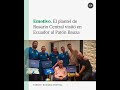 Emotivo: el plantel de Rosario Central visitó en Ecuador al Patón Bauza