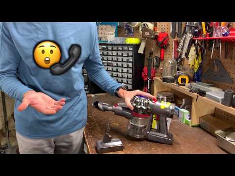 SERIOUSLY  Dyson V7 Trigger How To REPLACE THE BATTERY  amp  Dyson Customer Service