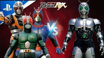 Kamen Rider Black RX vs Kamen Rider Shadow MOON Kamen Rider Black RX vs Kamen Rider Shadow MOON