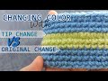 TIP 9 | Single crochet change color smoothly