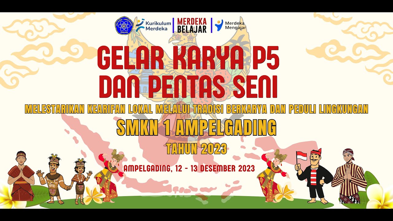 Gelar Karya P5 dan Pentas Seni SMKN 1 Ampelgading 2023