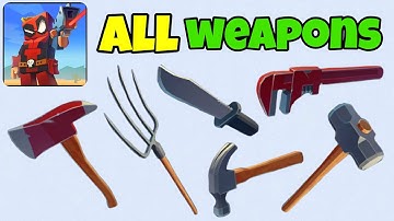 Pixel Combat: Zombie Strike - All Melee Weapons Full Unlocked - Android Gameplay Part 2