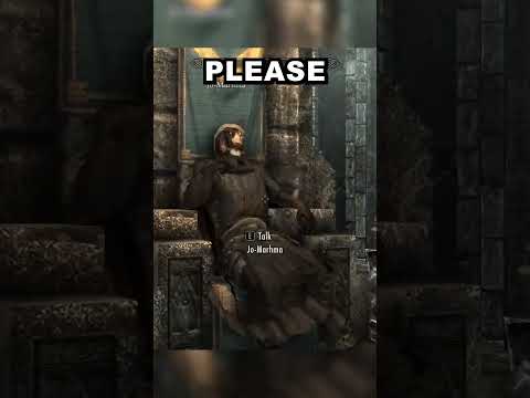 Skyrim's Jarls React to a New Ruler #skyrim #roleplay #memes