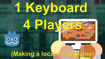 Making a local co-op game because I saw one | Godot Devlog