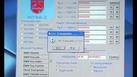 AK300 key programmer  Hitag2 Programmer