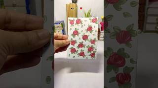 Diy art painting | 🌹 rose painting ✨🌱#viral #diy #easy #art #handmade #painting #shorts #subscribe