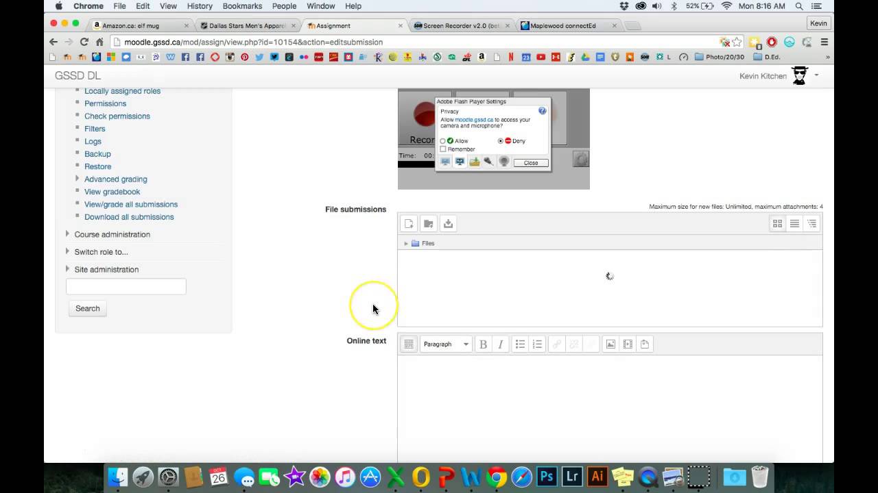 resubmitting an assignment