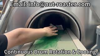 Automatic Nut Cooling Machine | Rotary Drum Cooler For Nut Processing Line