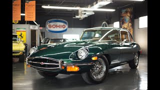1970 Jaguar E-Type - 69,694 Miles, British Racing Green/Tan - Seven Hills Motorcars