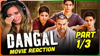 DANGAL Movie Reaction w/Kristen Part (1/3)! | Aamir Khan | Fatima Sana Shaikh | Sanya Malhotra