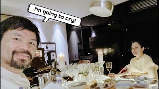 SURPRISE DINNER DATE FOR MY PARENTS!!! *EMOTIONAL* | Mary Pacquiao and Family |