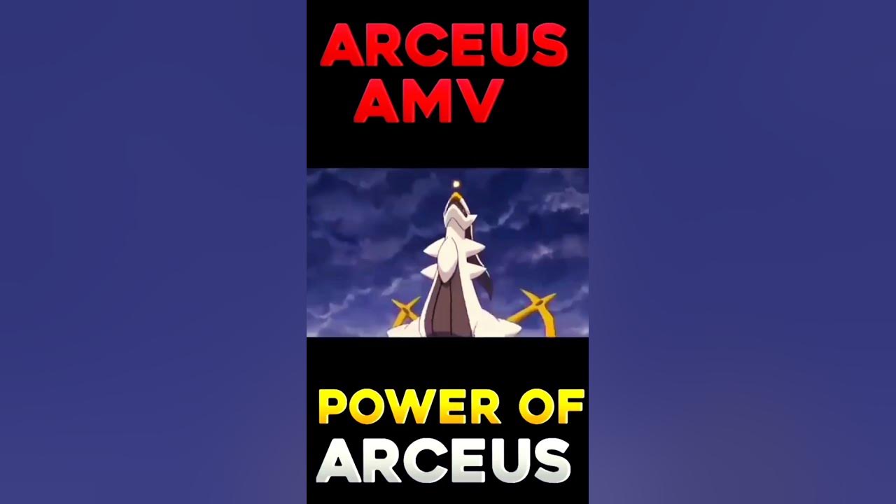 Power of Arceus Arceus Power Revealed shorts pokemon viral 