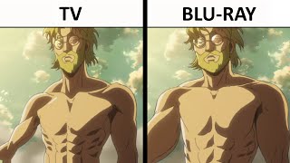 All Attack on Titan S3 Part 1 TV vs Blu-Ray Differences