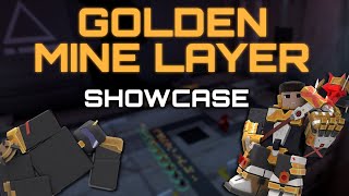Golden Mine Layer SHOWCASE | Tower Defense X | Roblox
In this video Ill showcase you the golden mine layer
didnt include the abilities cuz I was a bit lazy...
Crossbow abilities basically spawn in a mine, stronger depending on the level
The x-5 ability is a mega op stun ability that has mapwide range and targets the strongest enemy Golden Mine Layer SHOWCASE | Tower Defense X | Roblox