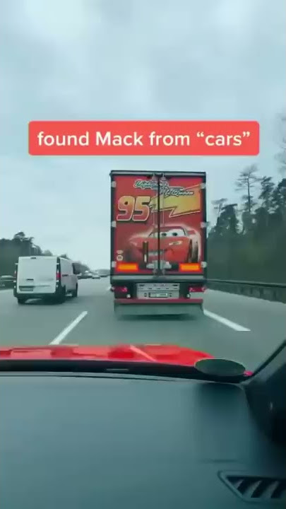 I found Mack Lightning Mcqueen Truck #shorts #Cars #LightningMcqueen