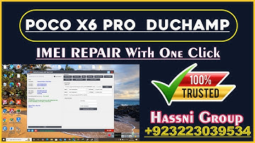 PoCo X6 Pro 5G  Duchamp Imei Repair Cpid With Hello Firmware AIO Tool 🔥