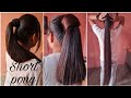 Convert Long Ponytail Into Short Pony Longhair Pony Convert Long Ponytail Into Short Pony Longhair Pony