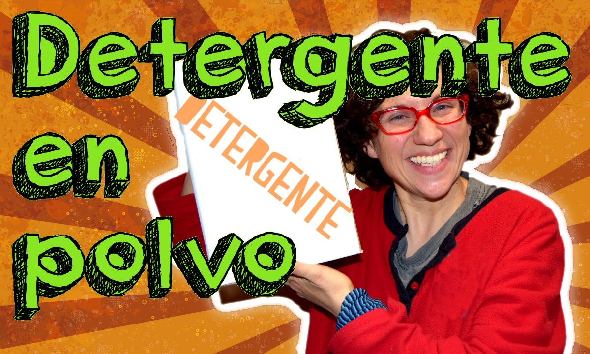 Detergente en polvo para la ropa - YouTube