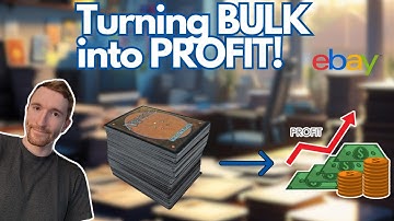 My Strategy for Listing and Selling MTG Bulk on eBay