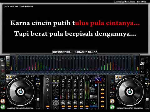  Caca  Handika  Cincin  Putih  Karaoke Dangdut Indonesia 