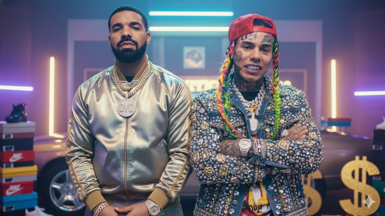 6ix9ine , Drake - RAINBOW FROST (ft. Tyga) Remix