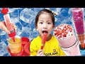 사탕은 이제 그만 먹어요!! 서은이의 시원한 아이스 뽁뽁 과일 아이스크림 만들기 수박 딸기 키위 Fruit Ice Cream Toys