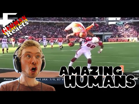 GERMAN reacts to Humans Are Amazing | Sports Compilation