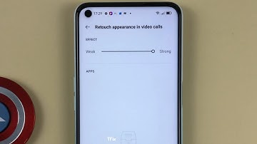 How to edit appearance and beauty during video calls on OPPO A52 Android 11
