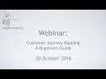 ICG Webinar: Customer Journey Mapping  A Beginners Guide - Jane Woolley & Alvin Jackson