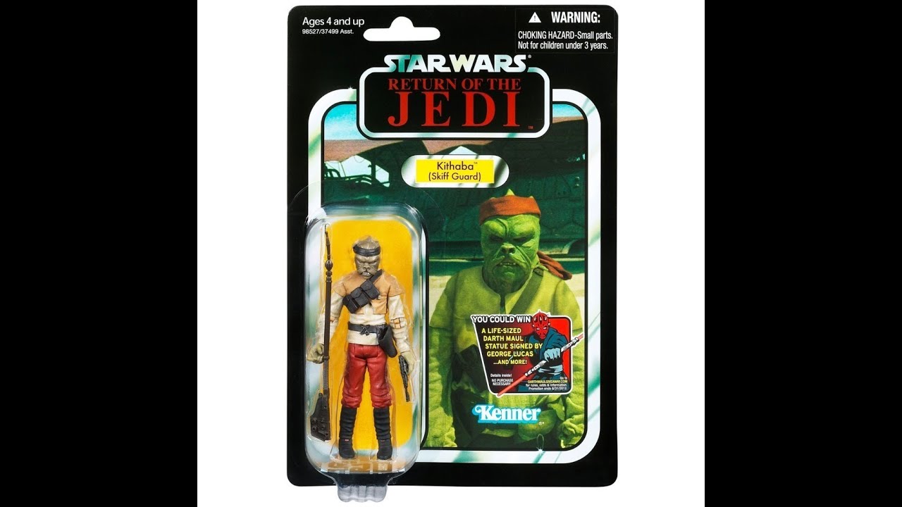 Star Wars Vintage Collection Kithaba (Skiff Guard) VC56 HD Action Figure Review | www.flyguy.net - YouTube