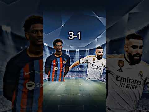 مقارنه لاعبين برشلونه ضد ريال مدريد