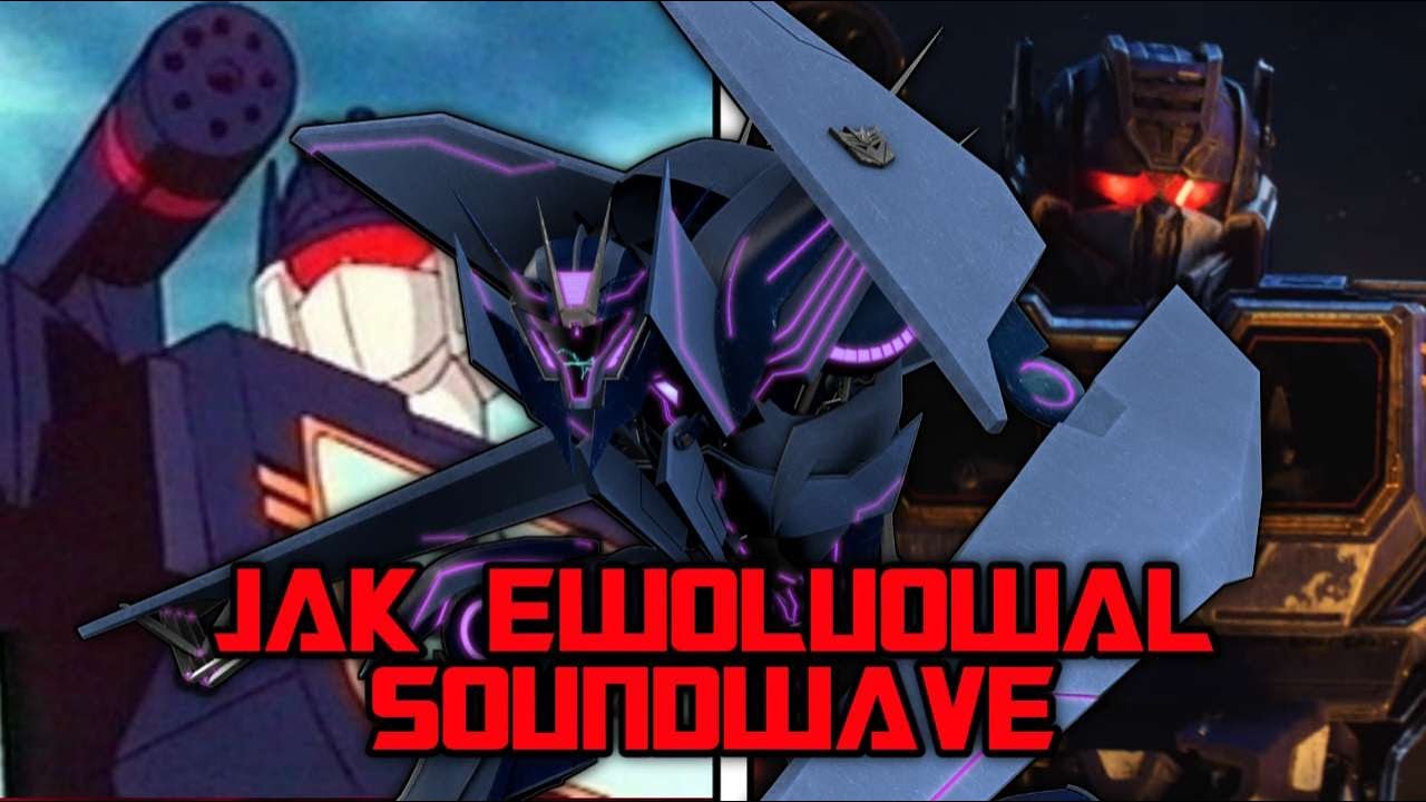 TRANSFORMERS: jak ewoluował Soundwave